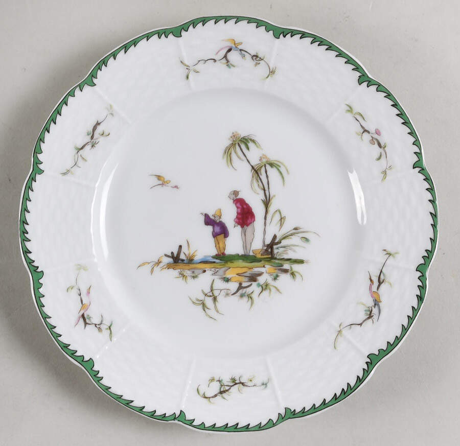Si Kiang Bread & Butter Plate by Ceralene-1