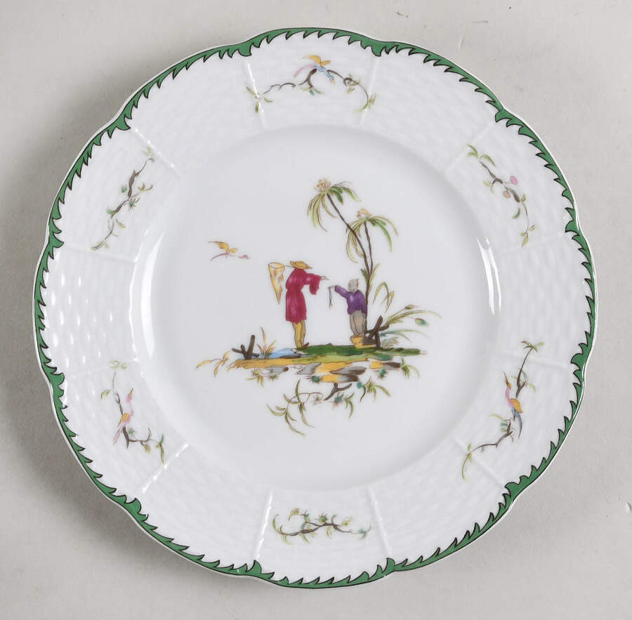 Si Kiang Bread & Butter Plate by Ceralene-1