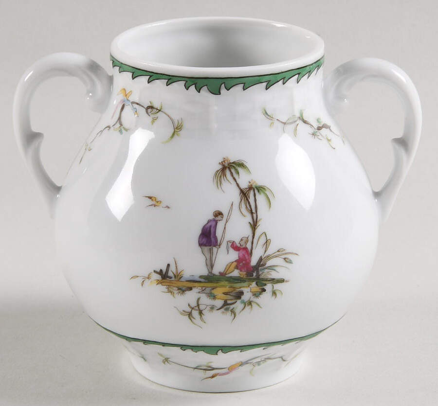 Si Kiang Sugar Bowl No Lid by Ceralene-1