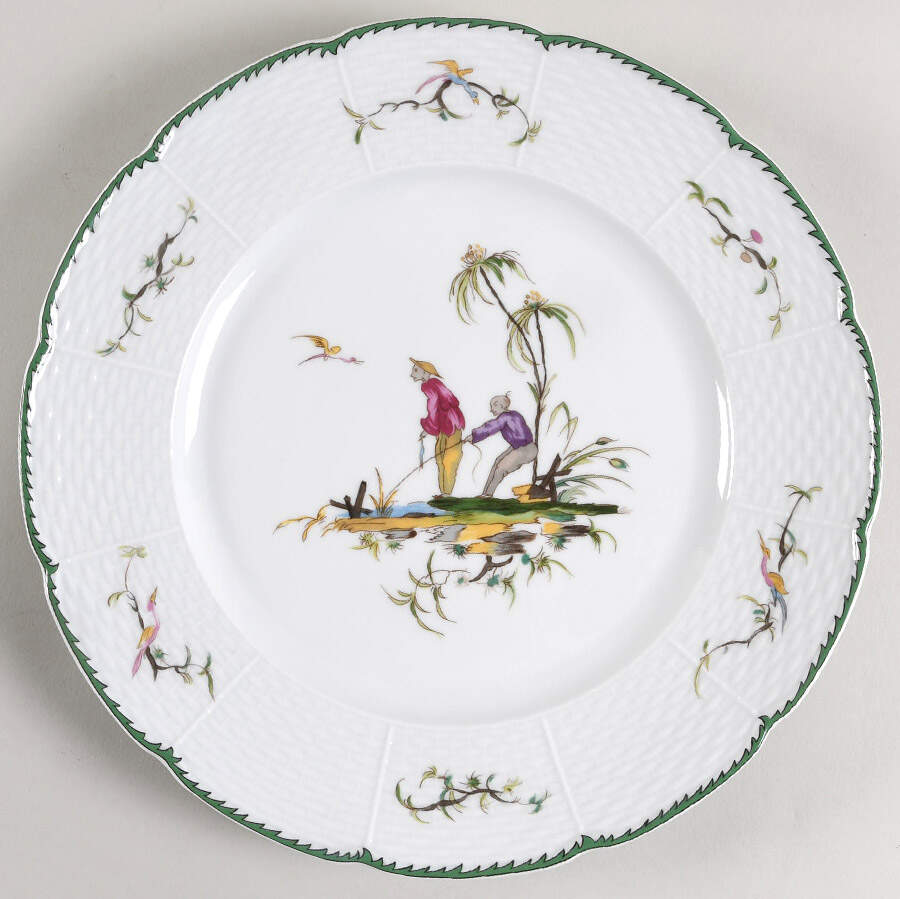 Si Kiang Dinner Plate by Ceralene-1