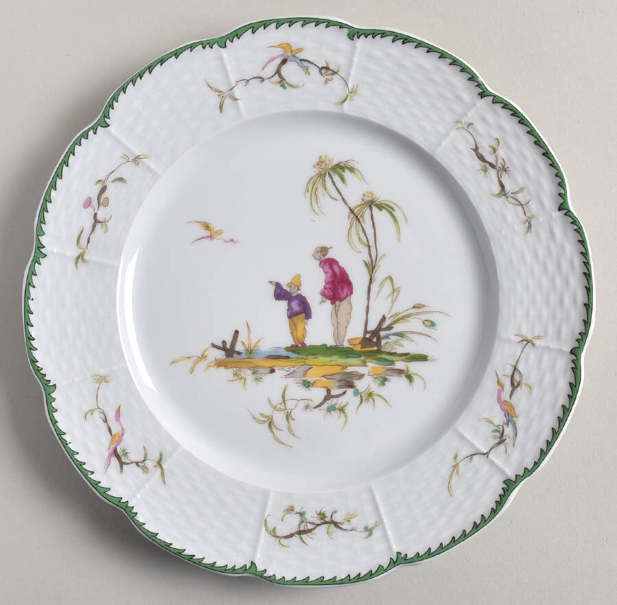 Si Kiang Dessert Luncheon Plate by Ceralene-1