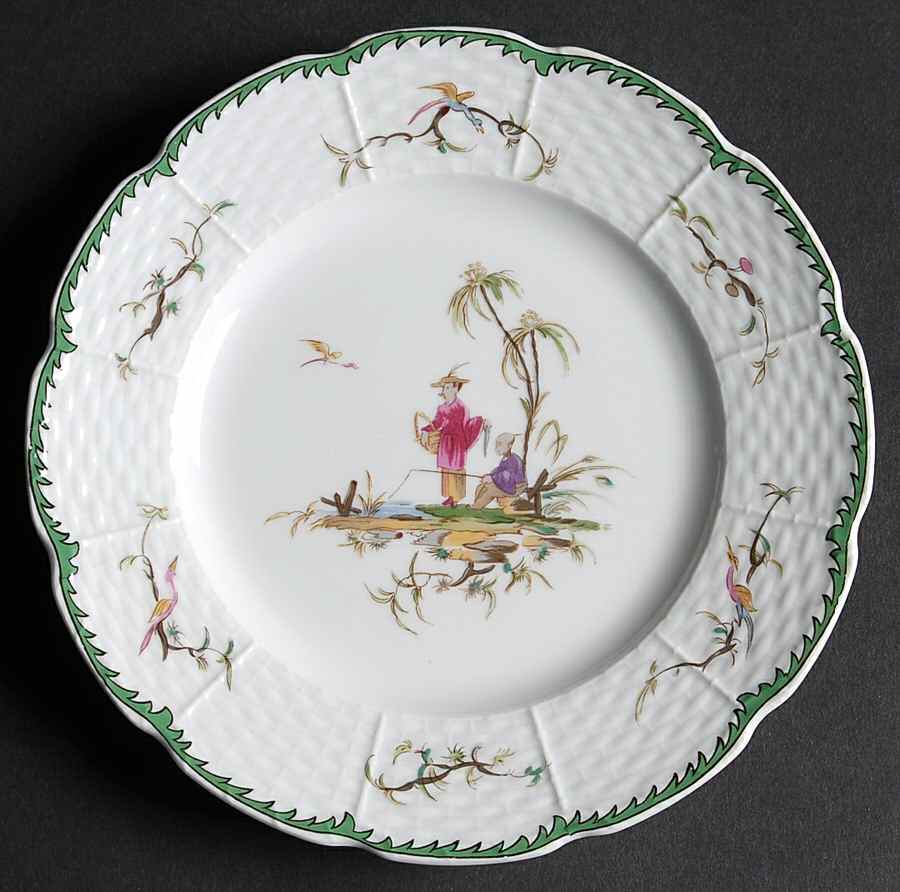 Si Kiang Bread & Butter Plate by Ceralene-1