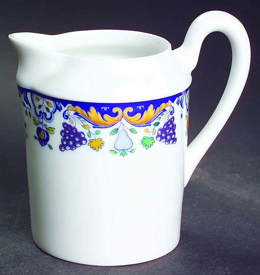 Vendanges (Blue Trim) Creamer by Ceralene-1