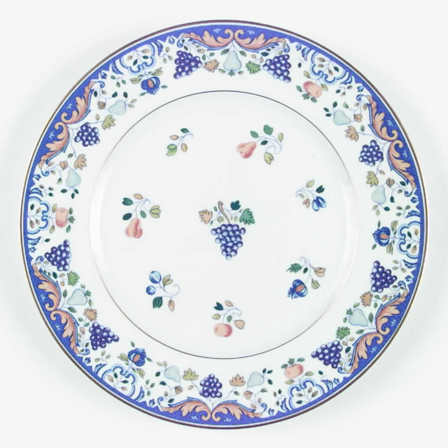 Vendanges (Gold Trim) Dinner Plate by Ceralene-1