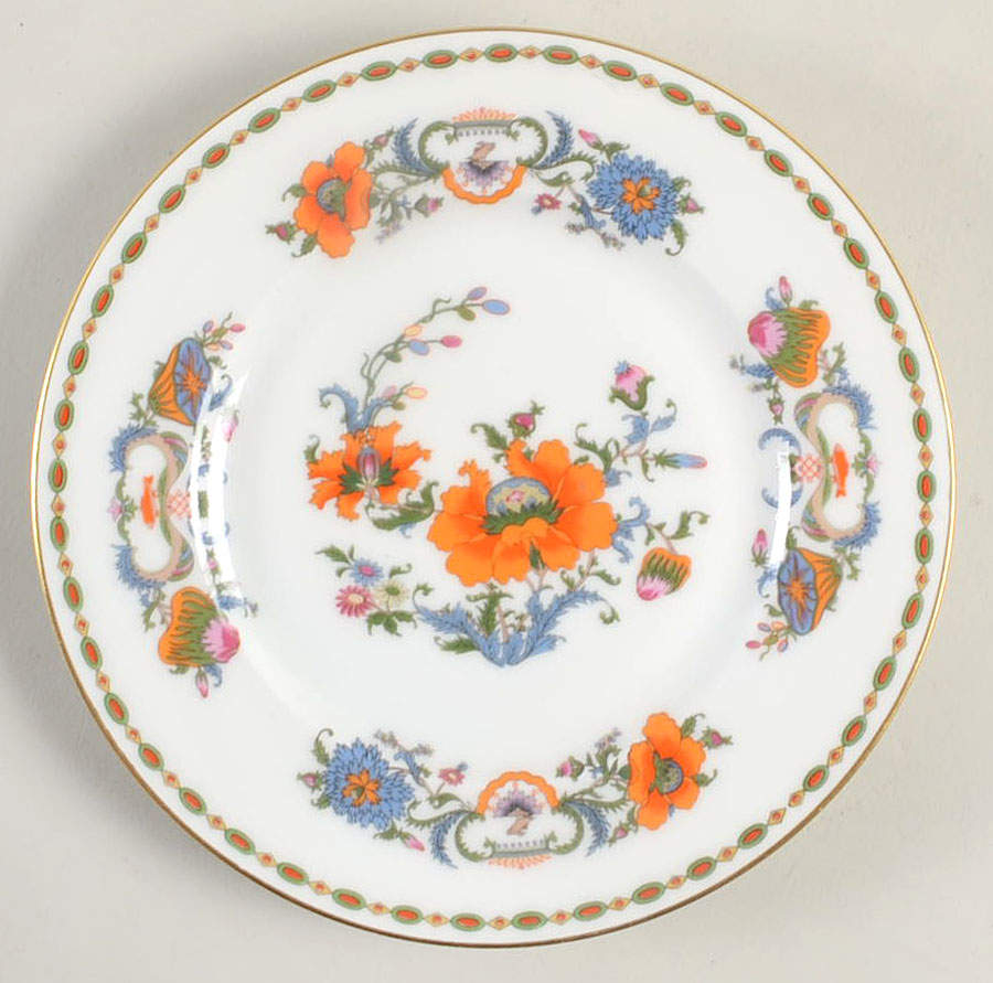 Vieux Chine (Empire, White) Bread & Butter Plate by Ceralene-1