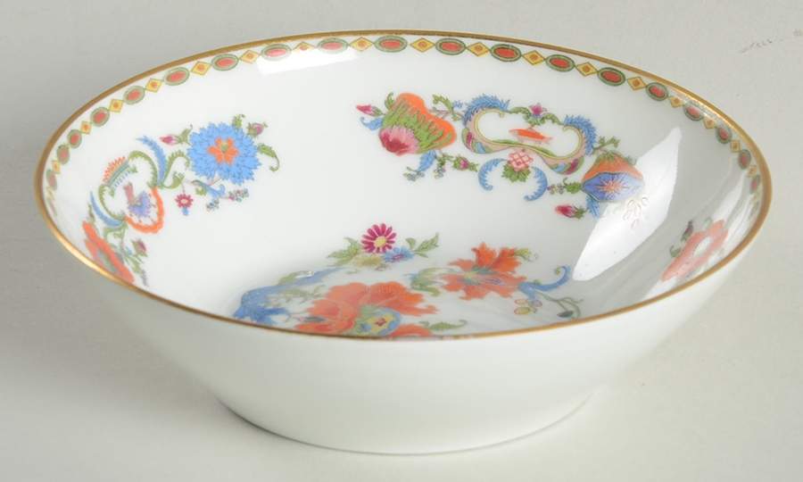 Vieux Chine (Empire, White) Fruit/Dessert (Sauce) Bowl by Ceralene-1