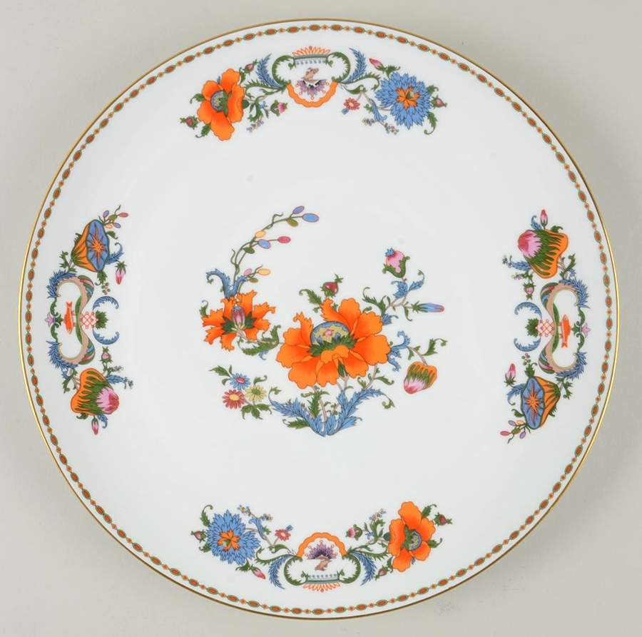 Vieux Chine (Empire, White) Cake Plate by Ceralene-1