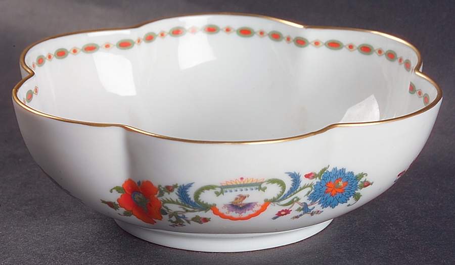 Vieux Chine (Empire, White) 5' Melon Bowl by Ceralene-1