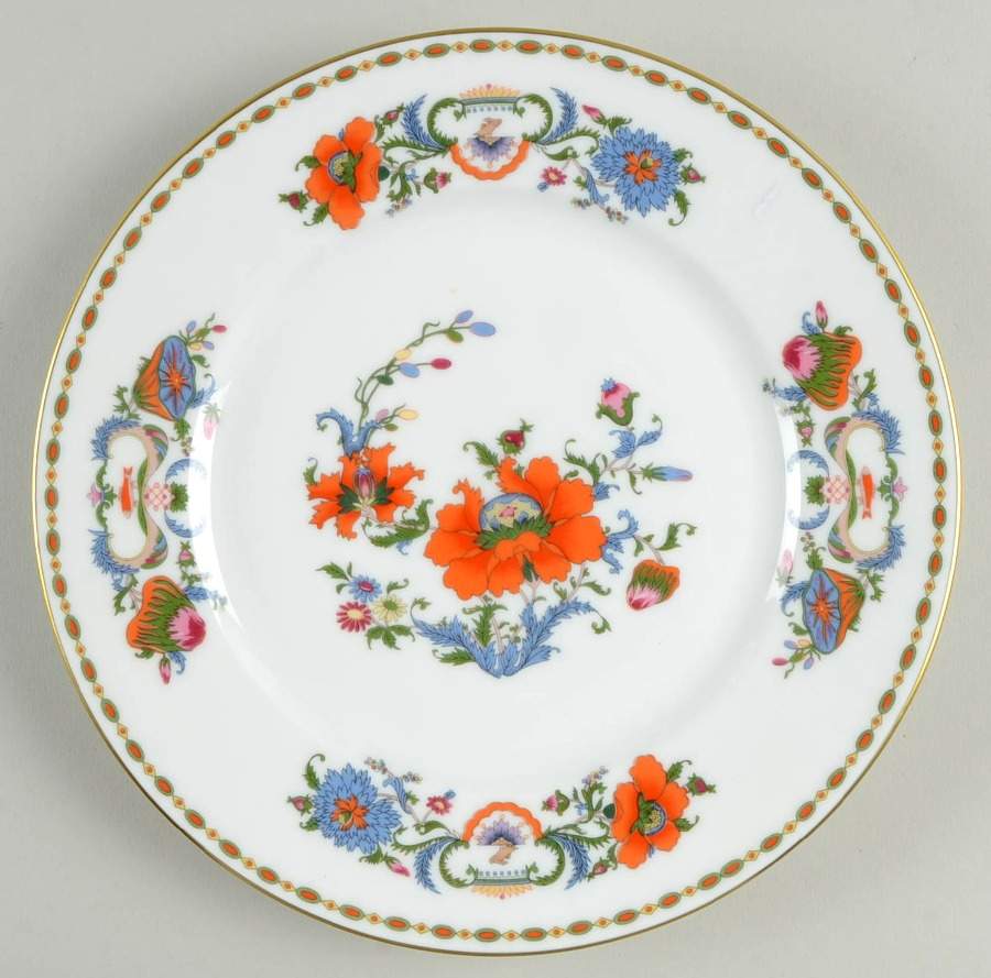 Vieux Chine (Empire, White) Dessert/Pie Plate by Ceralene-1