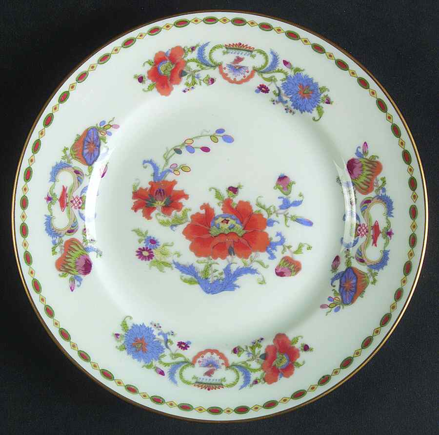 Vieux Chine (Empire, Celadon) Bread & Butter Plate by Ceralene-1
