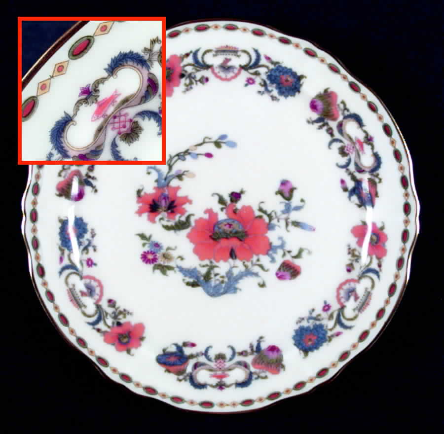 Vieux Chine (Chambord, Ivory) Bread & Butter Plate by Ceralene-1