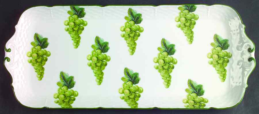 Villandry (Fruits and Vegetables) Large Sandwich Tray by Ceralene-1
