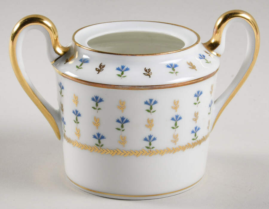 Vieux Nyon Nyon Sugar Bowl No Lid by Ceralene-1