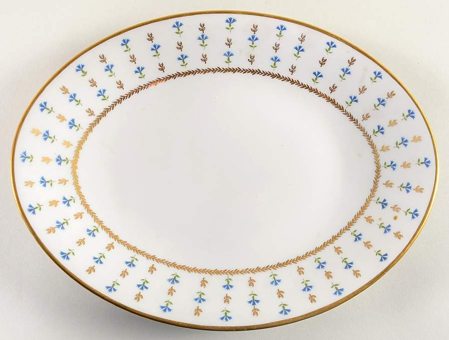 Vieux Nyon Nyon 10" Oval Serving Platter by Ceralene-1