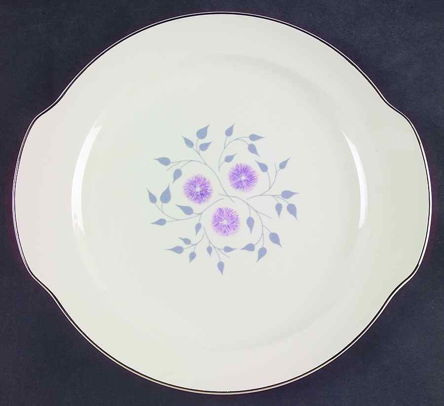 Anniversary Handled Cake Plate by Century Service-1