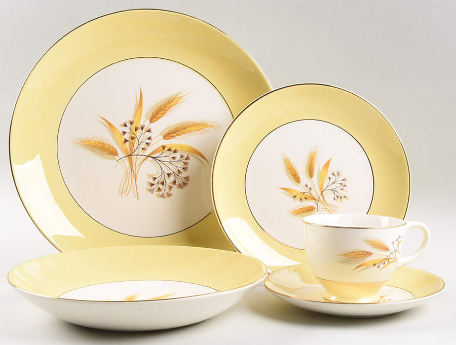 Autumn Gold 5 Piece Place Setting by Century Service-1