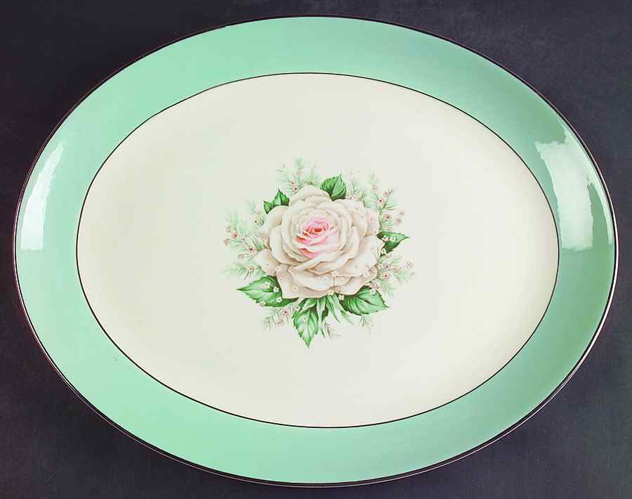 Baroness 13" Oval Serving Platter by Century Service-1