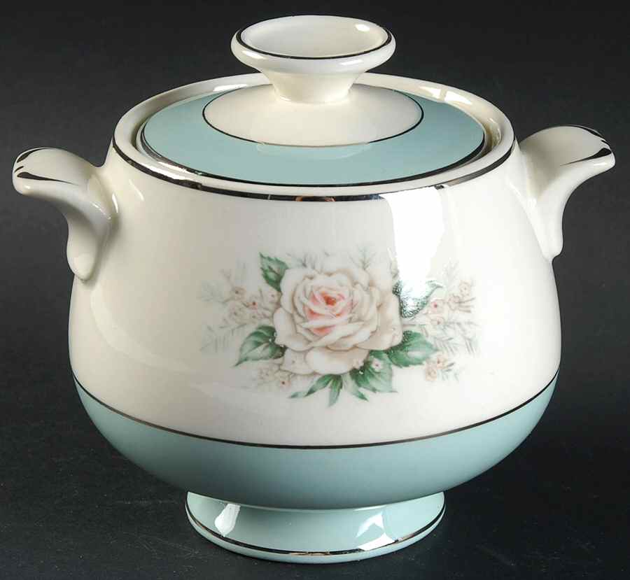 Baroness Sugar Bowl & Lid by Century Service-1