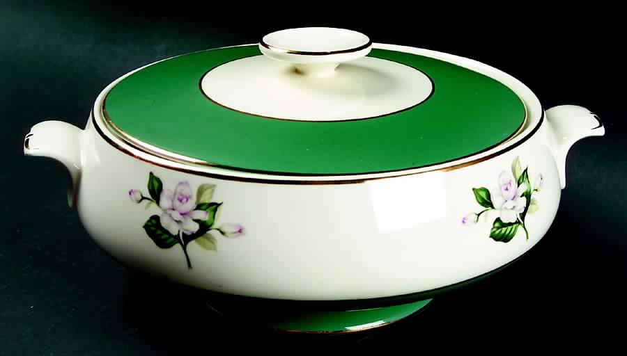 Emerald Round Covered Vegetable by Century Service-1