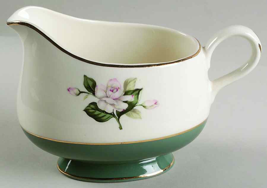 Emerald Gravy Boat by Century Service-1