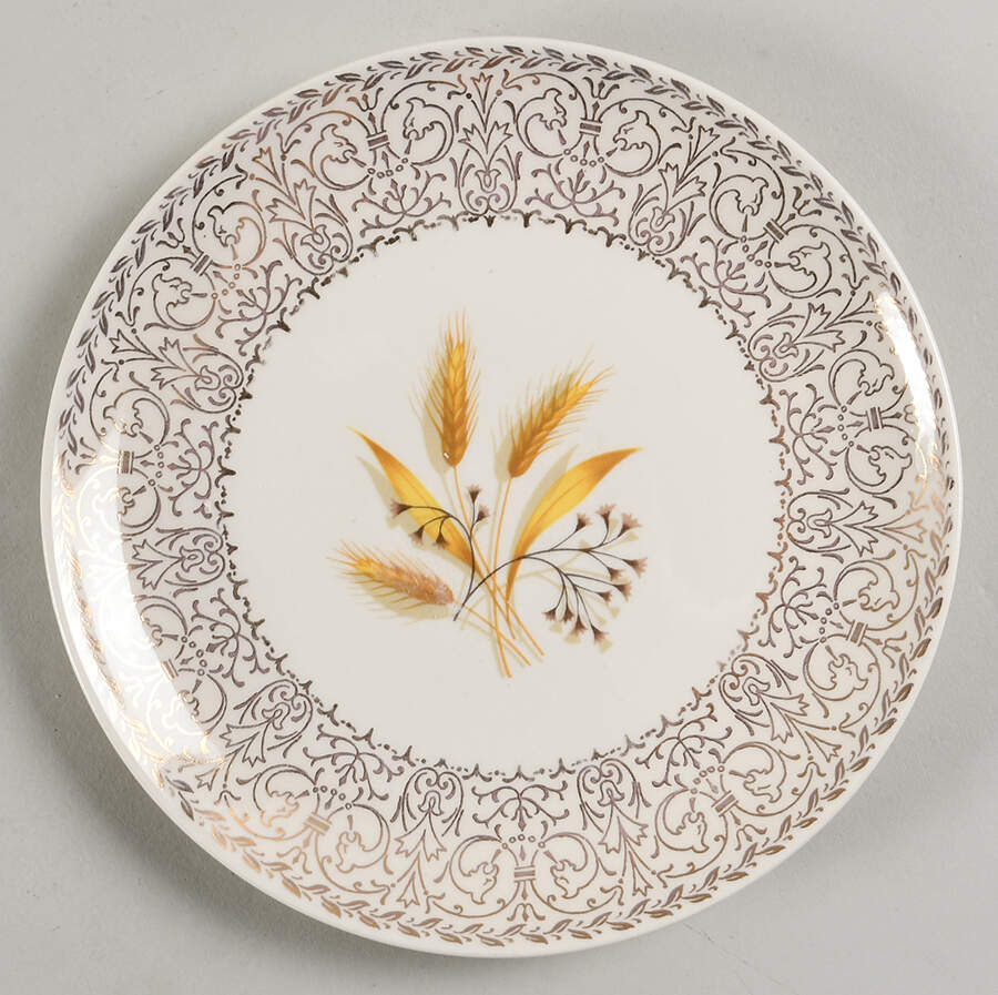 Golden Wheat Salad Plate by Century Service-1