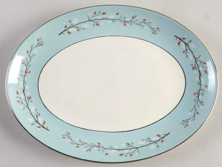 Lynnwood 11" Oval Serving Platter by Century Service-1