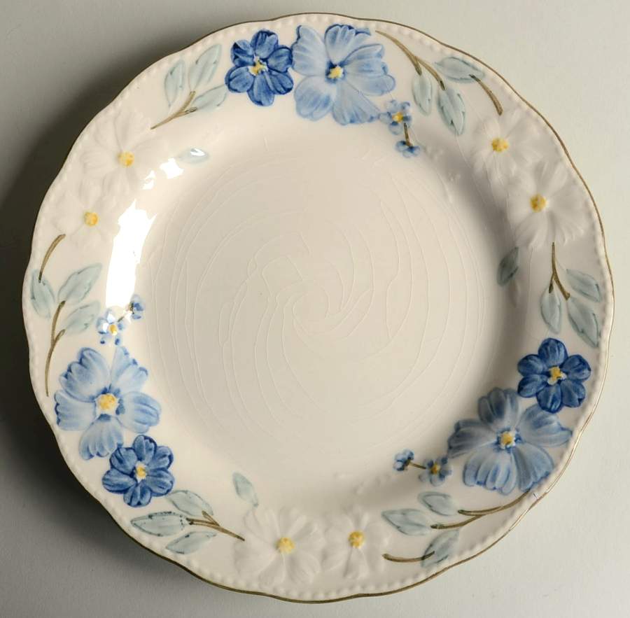 Bluebonnet Salad Plate by Cameo Florals-1