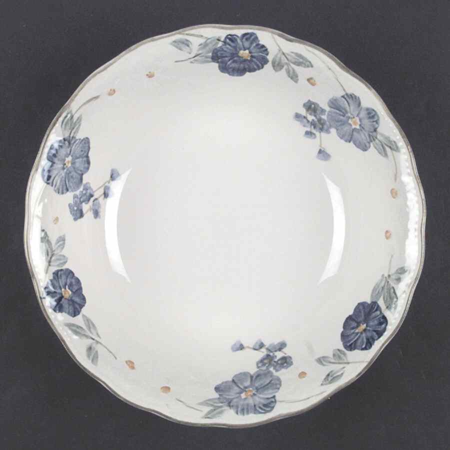 Bluebonnet 9" Round Vegetable Bowl by Cameo Florals-1