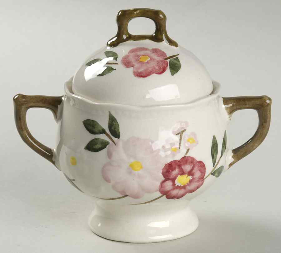 CF1 Sugar Bowl & Lid by Cameo Florals-1
