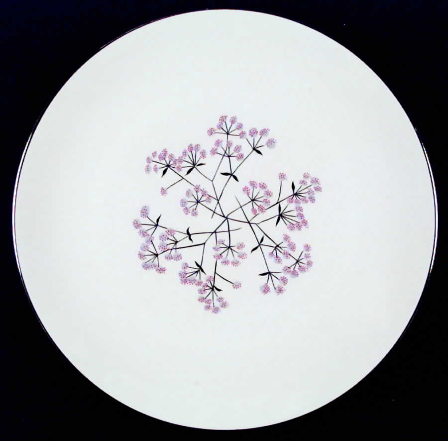 Dramatic Star Dinner Plate by Classic Fine China-1