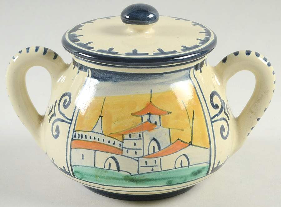Casolare Sugar Bowl & Lid by Corso de'Fiori-1