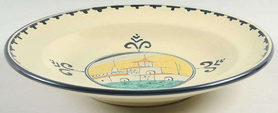 Casolare Large Rim Soup Bowl by Corso de'Fiori-1