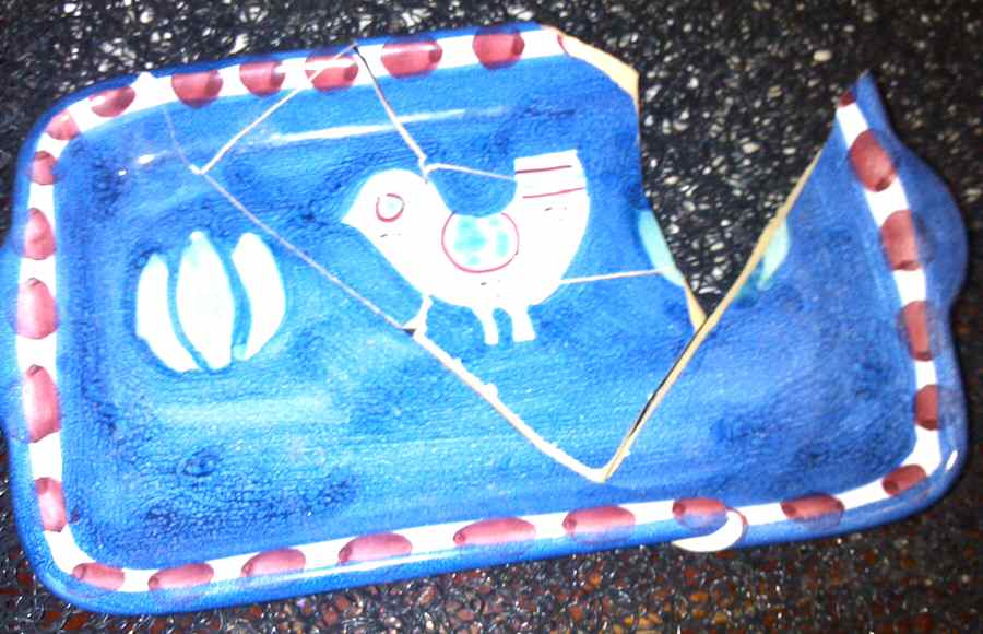 G. Blu Butter Tray by Corso de'Fiori-1