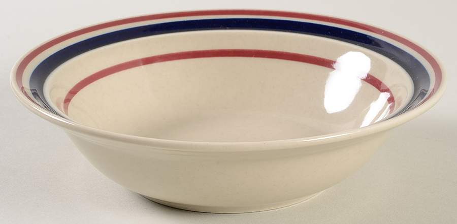 Linear Expressions Coupe Cereal Bowl by Continental Gourmet-1