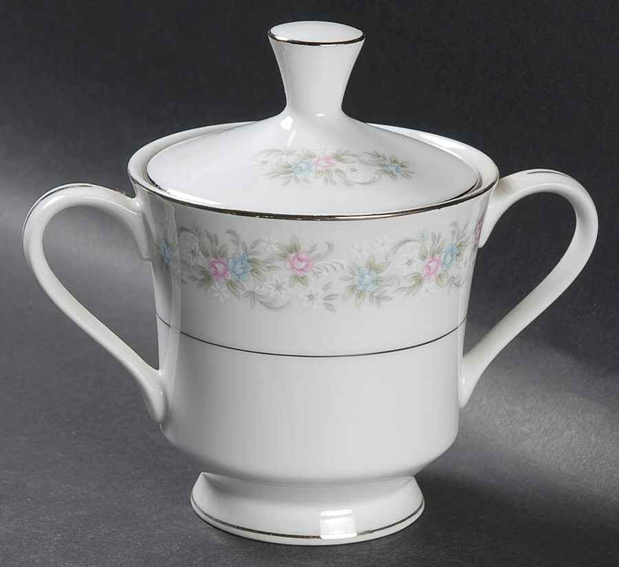 Cotillion Sugar Bowl & Lid by Chadds Ford-1