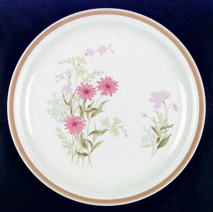 Wild Flowers Dinner Plate by Charmcraft-1