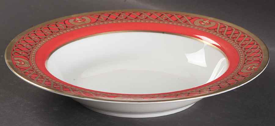 Ambassadior Large Rim Soup Bowl by Christian Dior-1