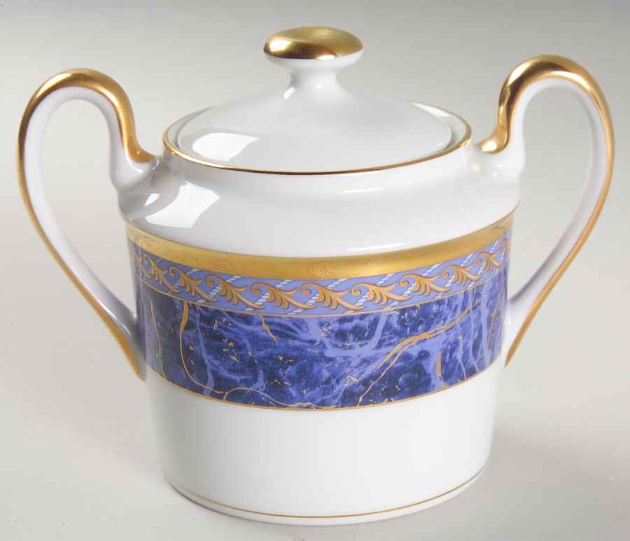 Azure Royale Sugar Bowl & Lid by Christian Dior Replacements, Ltd.