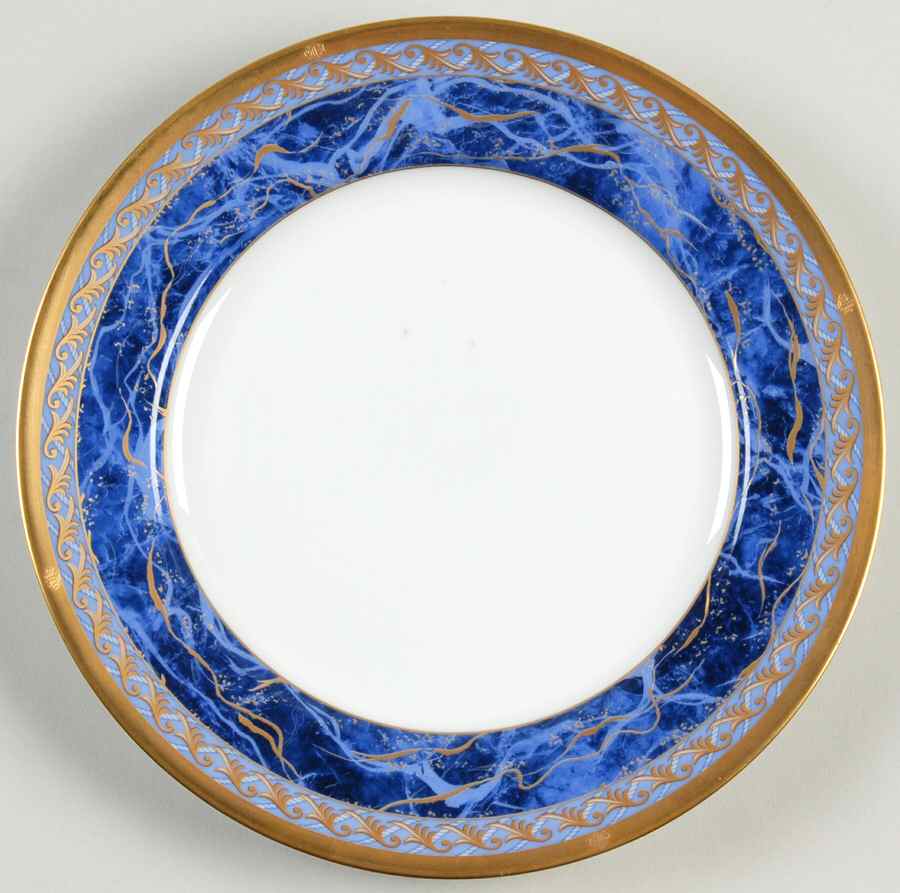 Azure Royale Salad Plate by Christian Dior-1