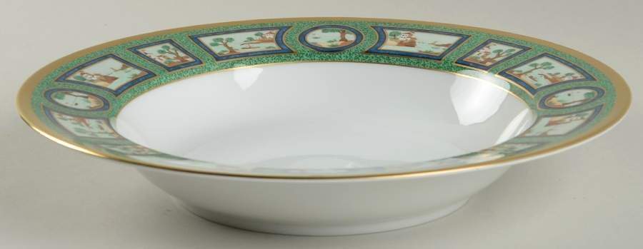 Beau Rivage Large Rim Soup Bowl by Christian Dior-1