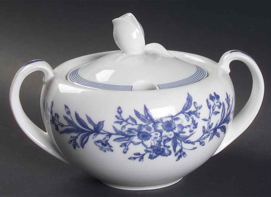 Bretagne Sugar Bowl & Lid by Christian Dior-1