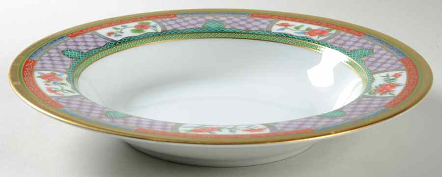 Byzantium Large Rim Soup Bowl by Christian Dior-1