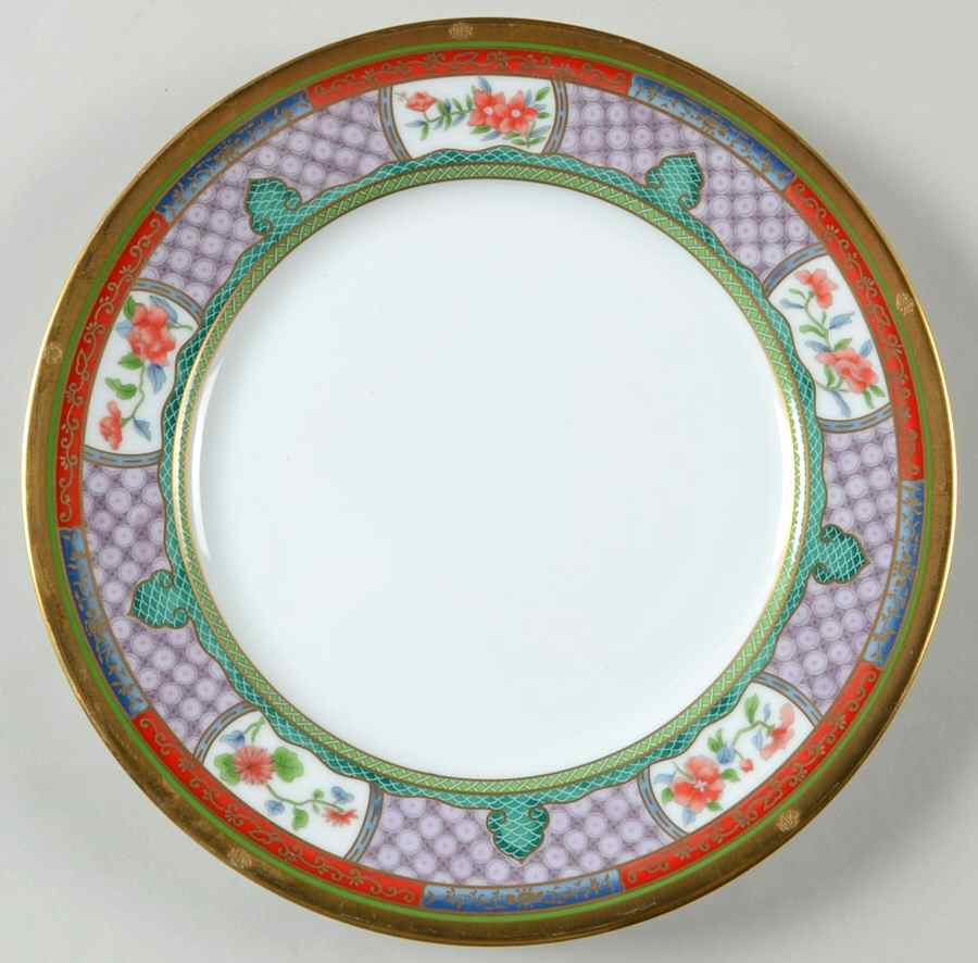 Byzantium Salad Plate by Christian Dior-1