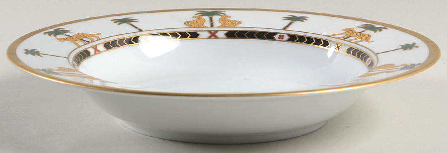 Casablanca Large Rim Soup Bowl by Christian Dior-1