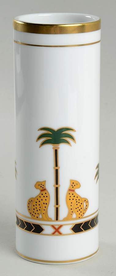 Casablanca 6" Cylinder Vase by Christian Dior-1