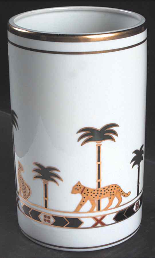 Casablanca 8" Cylinder Vase by Christian Dior-1