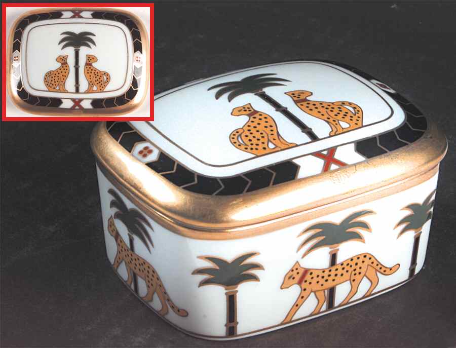 Casablanca Rectangular Box with Lid by Christian Dior-1