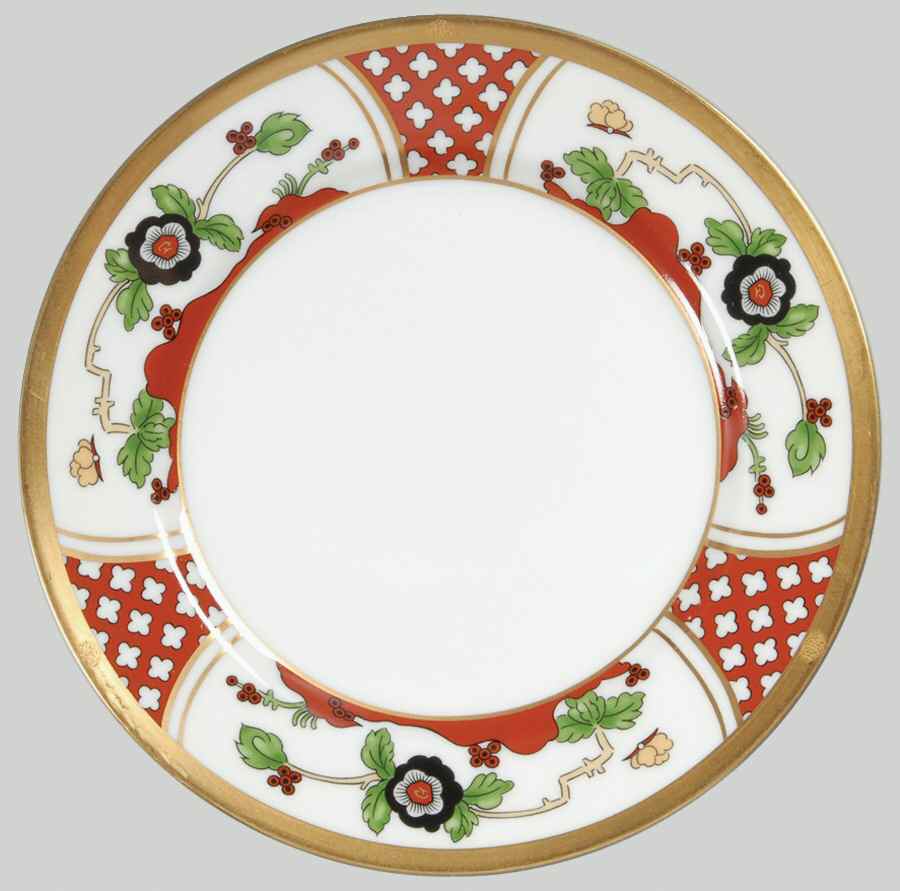 Chinese Flowers Bread & Butter Plate by Christian Dior-1