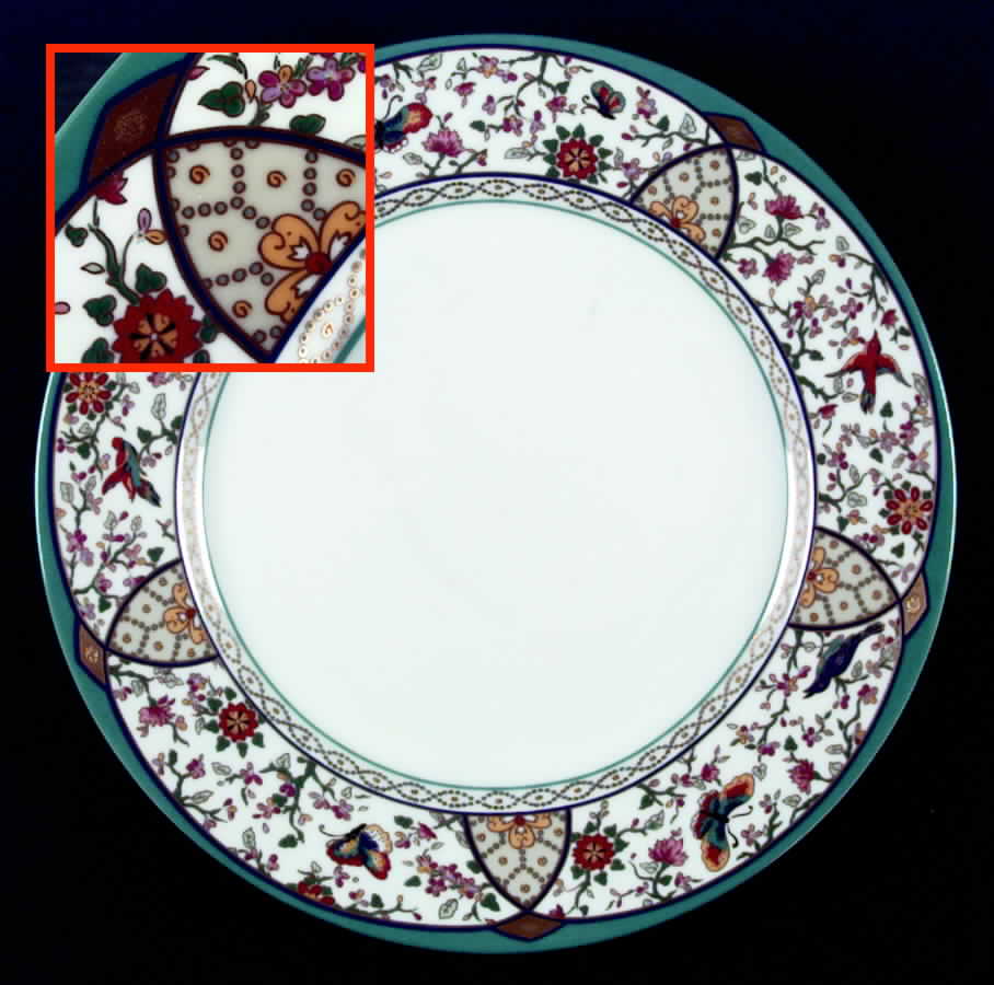 Cloisonne Dinner Plate by Christian Dior-1