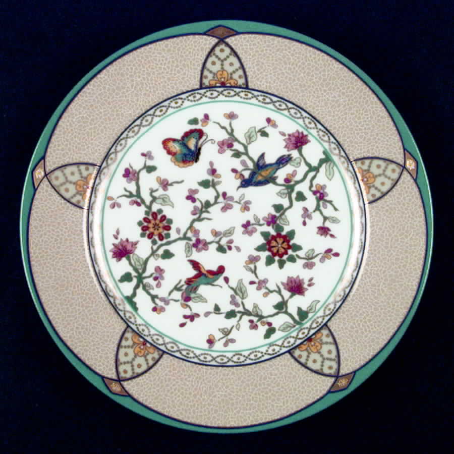 Cloisonne Salad Plate by Christian Dior-1